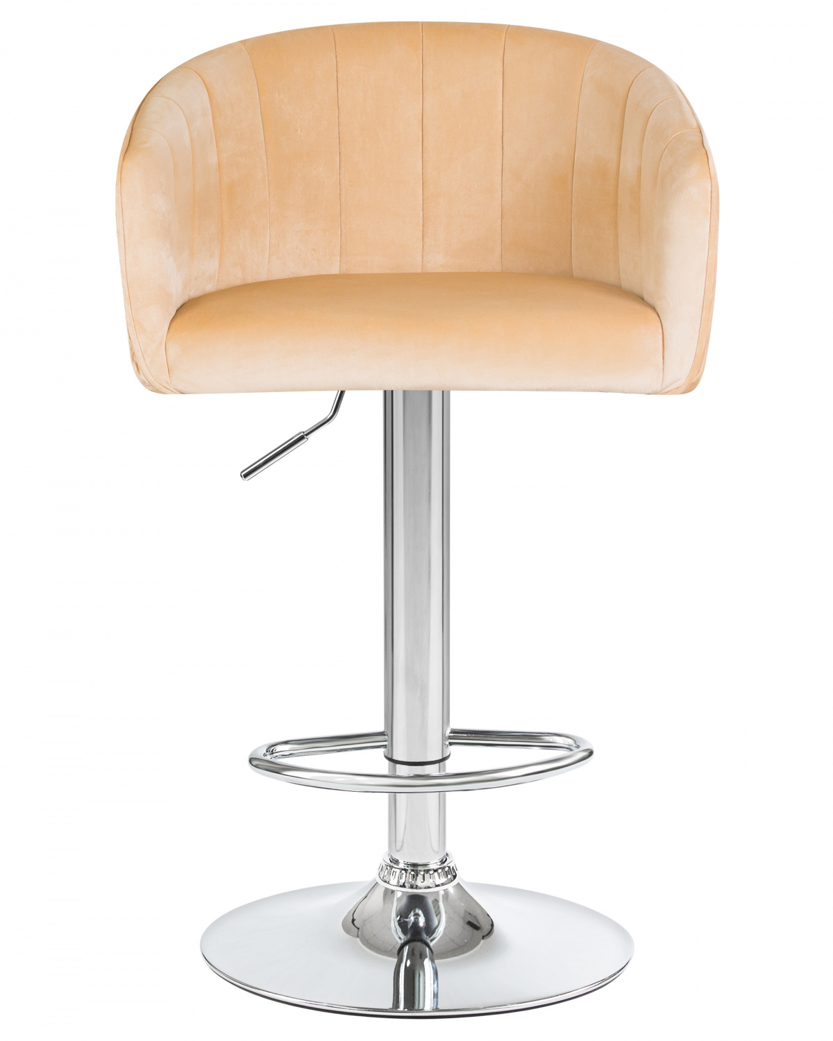 Стул барный DOBRIN DARCY, песочный велюр (1922-3)