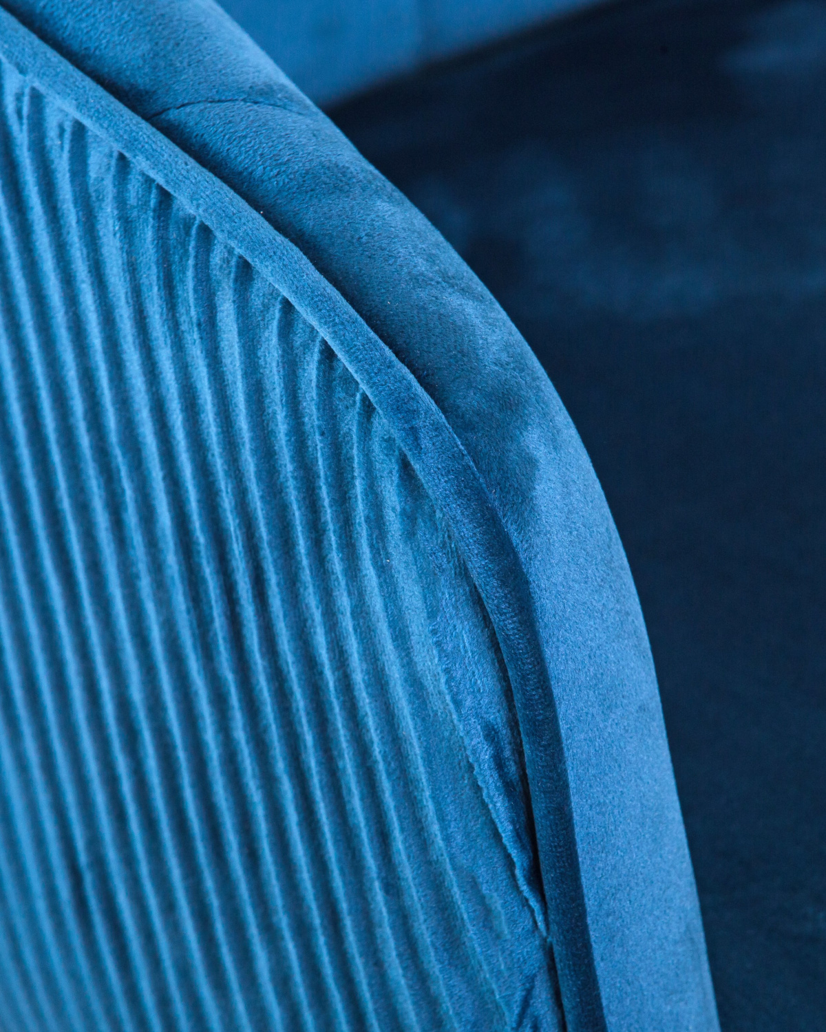 Стул барный DOBRIN DARCY, синий велюр (1922-20)