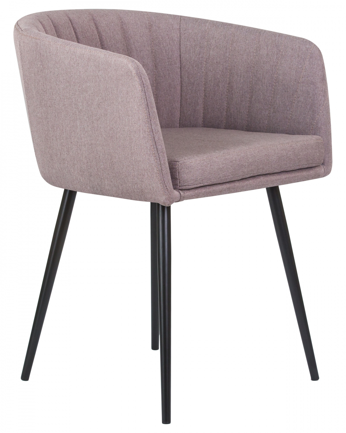 Стул обеденный DOBRIN ALINA, серая ткань (LAR-106D-25)