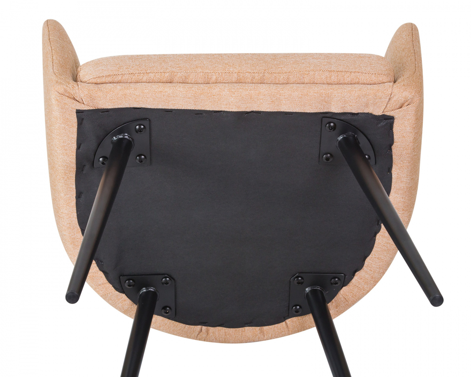 Стул обеденный DOBRIN ALINA, бежевая ткань (LAR-106D-4)