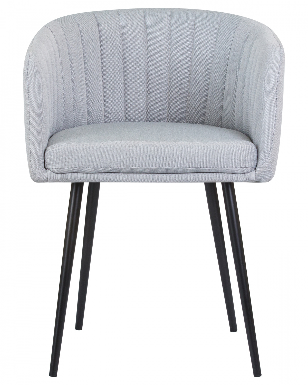 Стул обеденный DOBRIN ALINA, серо-голубая ткань (LAR-106D-23)