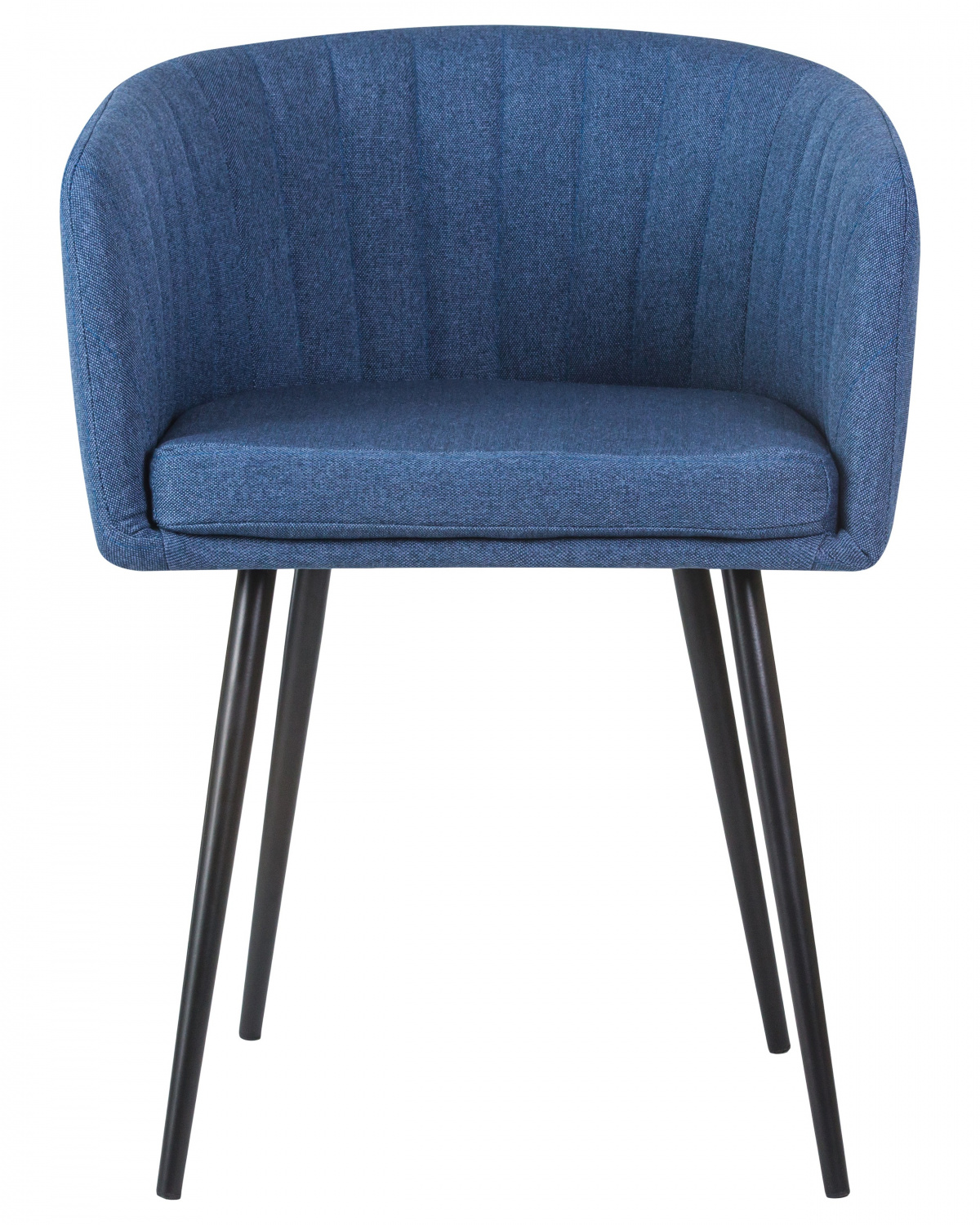 Стул обеденный DOBRIN ALINA, синяя ткань (LAR-106D-21)