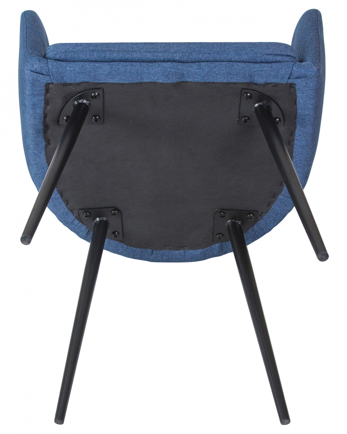 Стул обеденный DOBRIN ALINA, синяя ткань (LAR-106D-21)