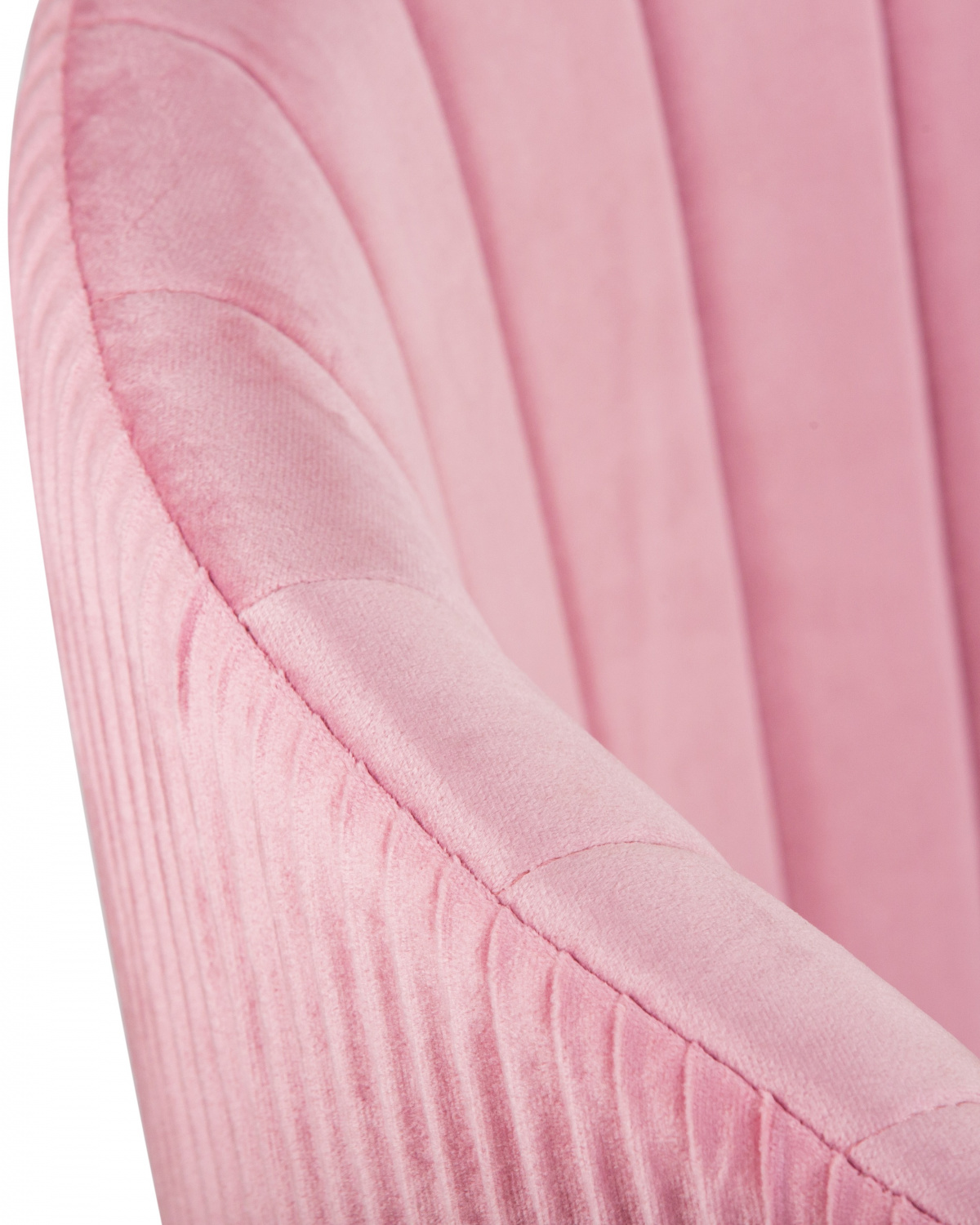 Стул обеденный DOBRIN MARY, розовый велюр (1922-16)