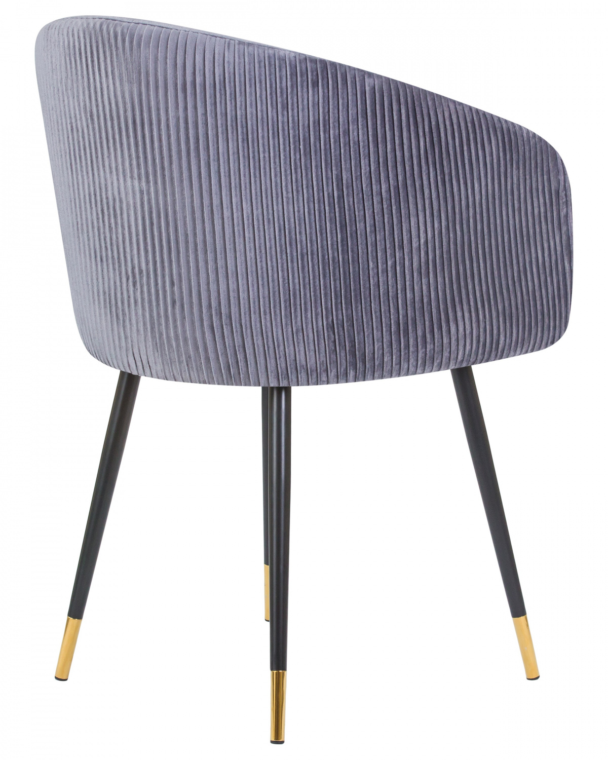 Стул обеденный DOBRIN MARY, серый велюр (1922-19)