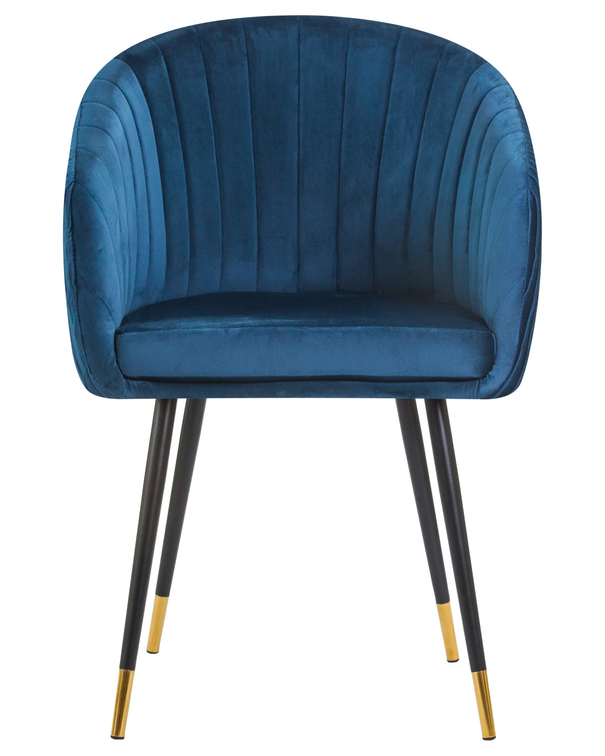 Стул обеденный DOBRIN MARY, синий велюр (1922-20)
