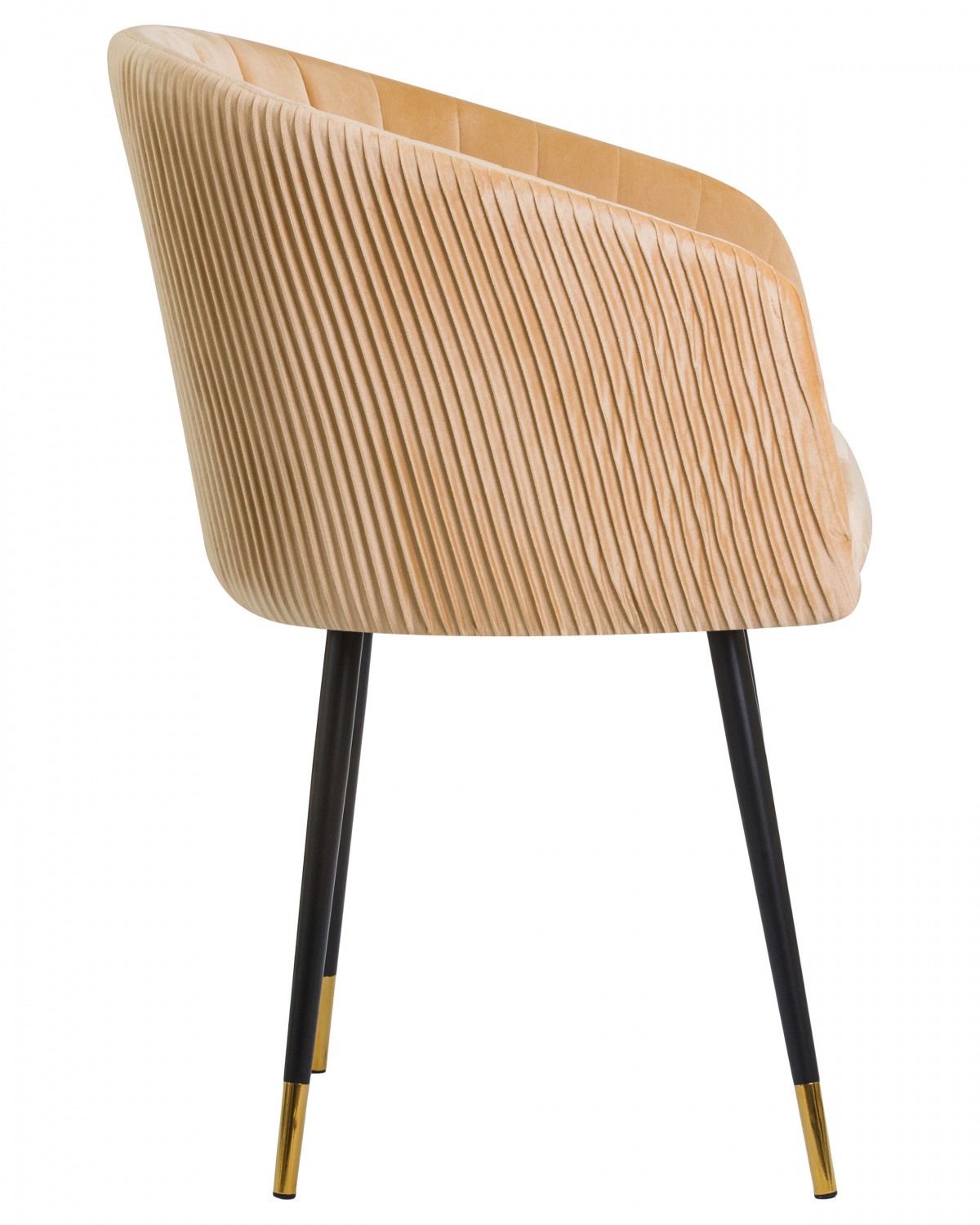 Стул обеденный DOBRIN MARY, песочный велюр (1922-3)