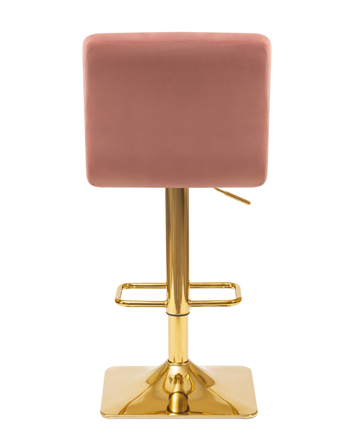 Стул барный DOBRIN GOLDIE, пудрово-розовый велюр (MJ9-32)
