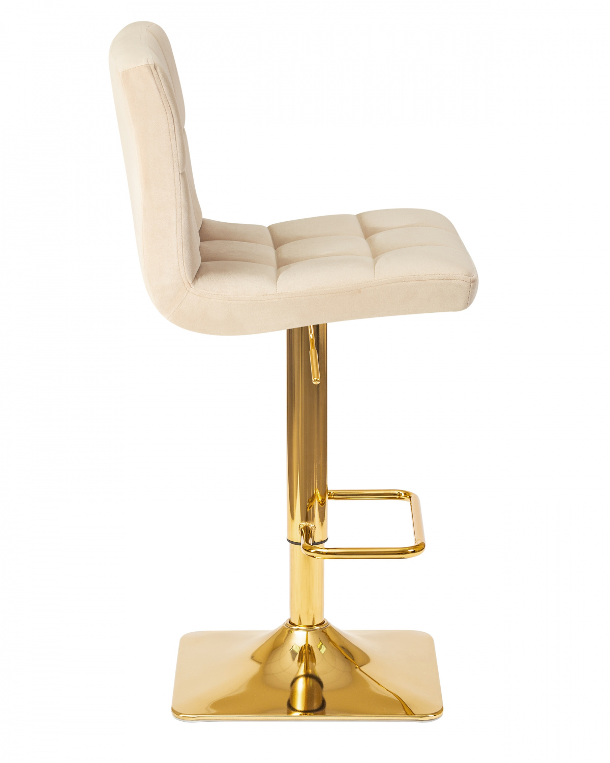 Стул барный DOBRIN GOLDIE, бежевый велюр (MJ9-10)