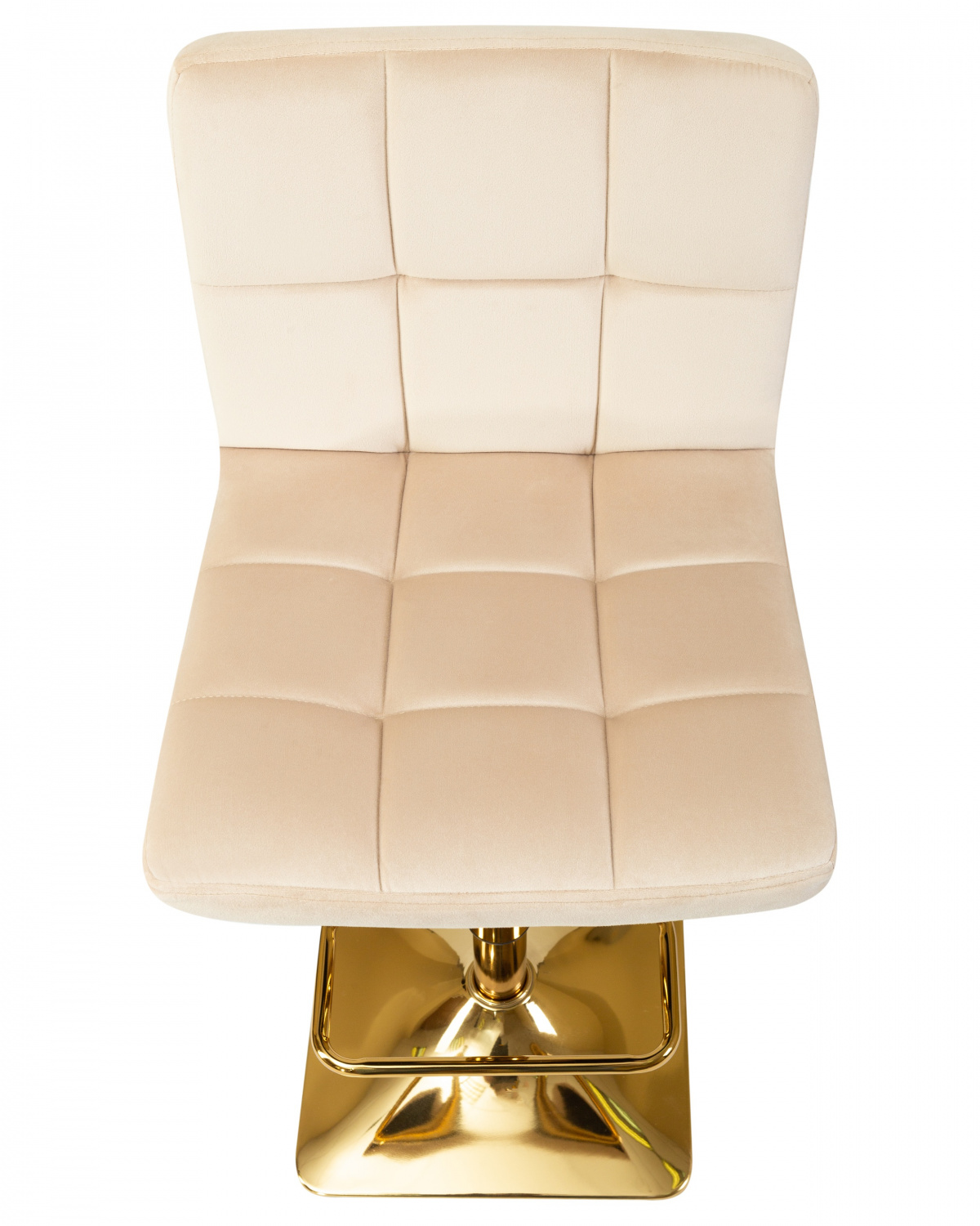 Стул барный DOBRIN GOLDIE, бежевый велюр (MJ9-10)