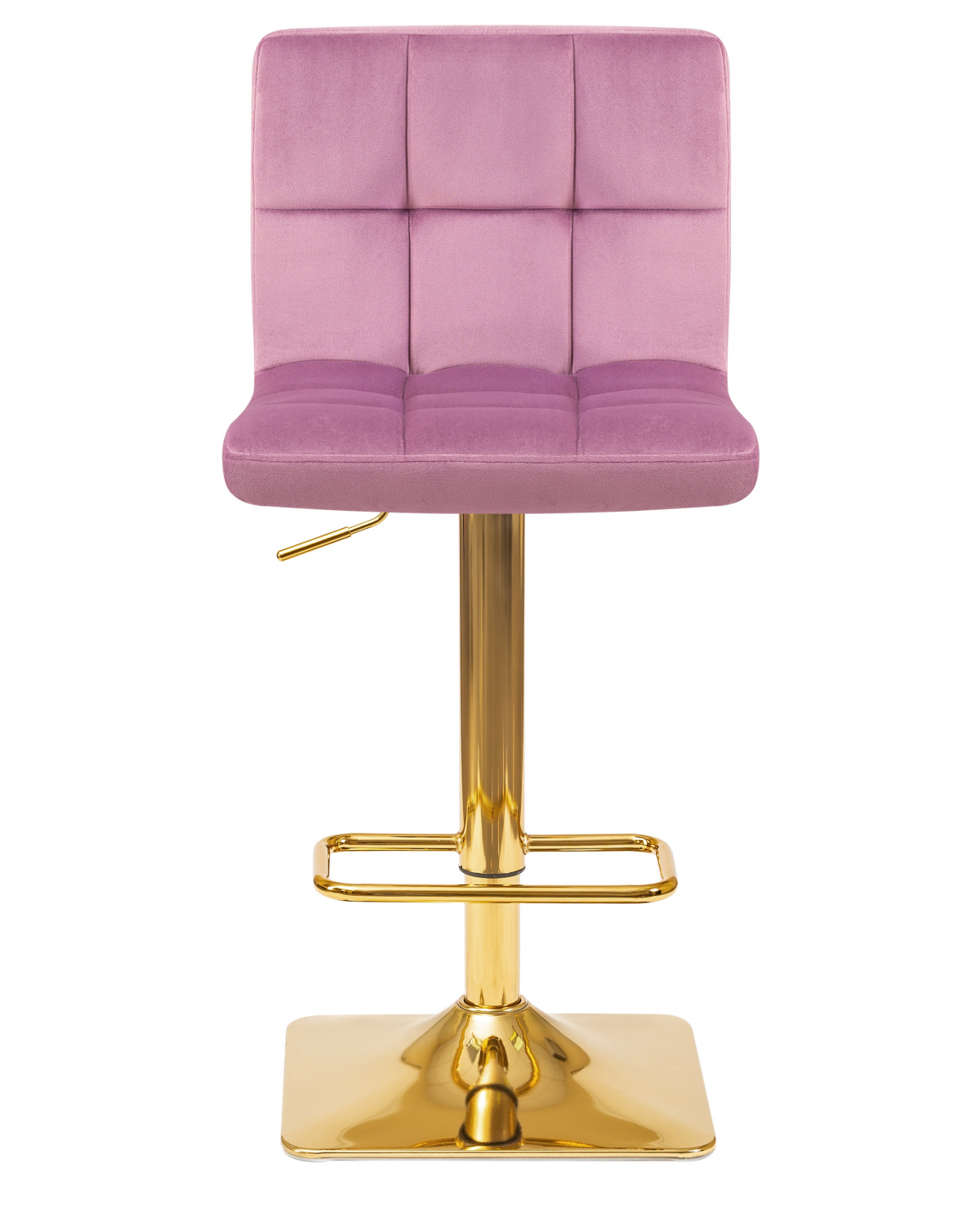 Стул барный DOBRIN GOLDIE, пудрово-сиреневый велюр (MJ9-52)