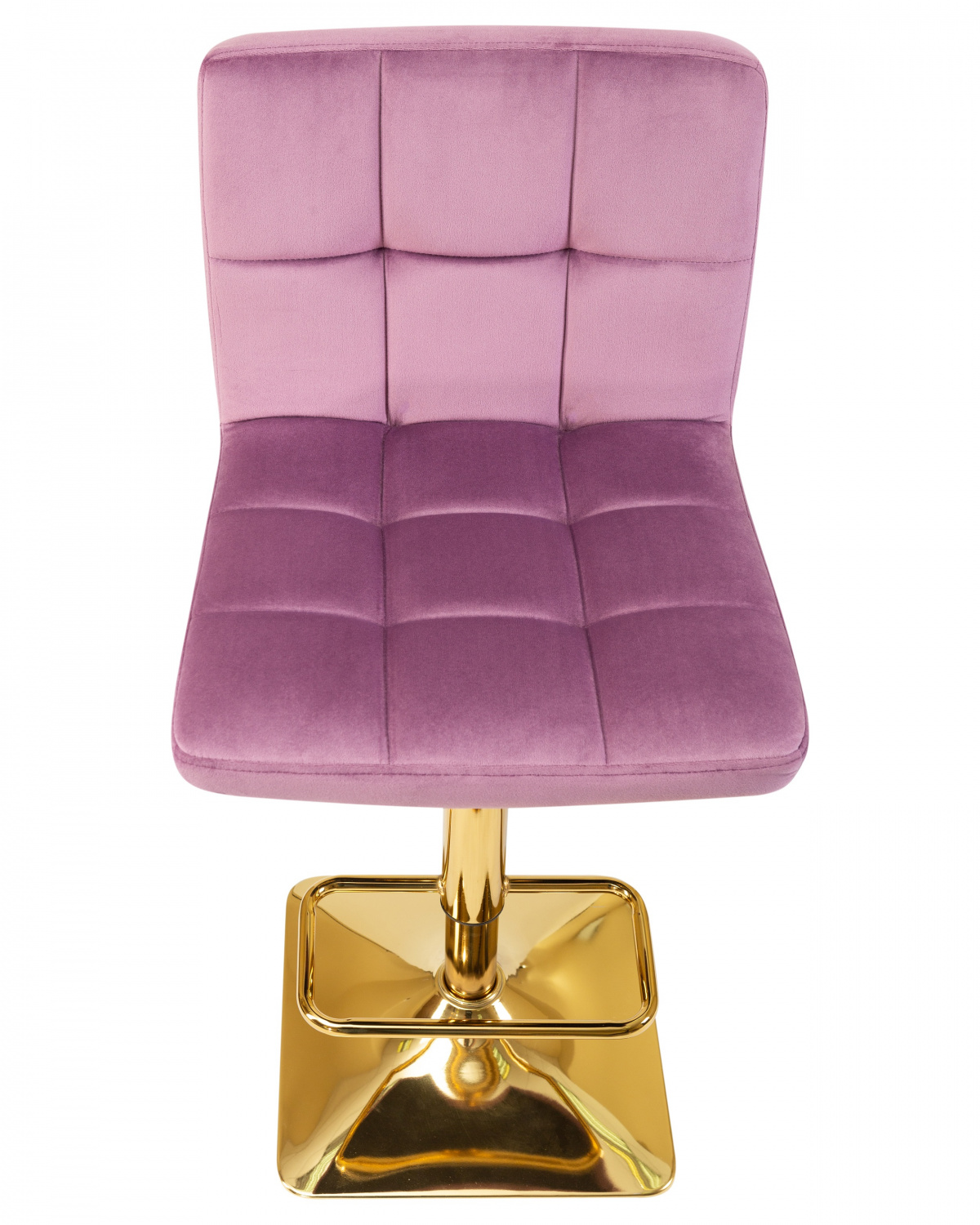 Стул барный DOBRIN GOLDIE, пудрово-сиреневый велюр (MJ9-52)