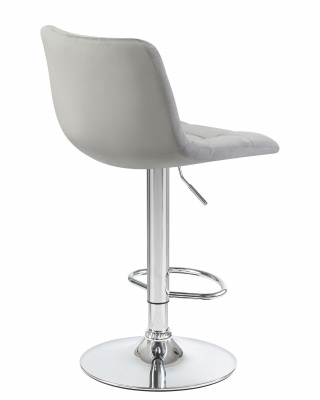 Стул барный DOBRIN TAILOR, серый велюр (MJ9-75)