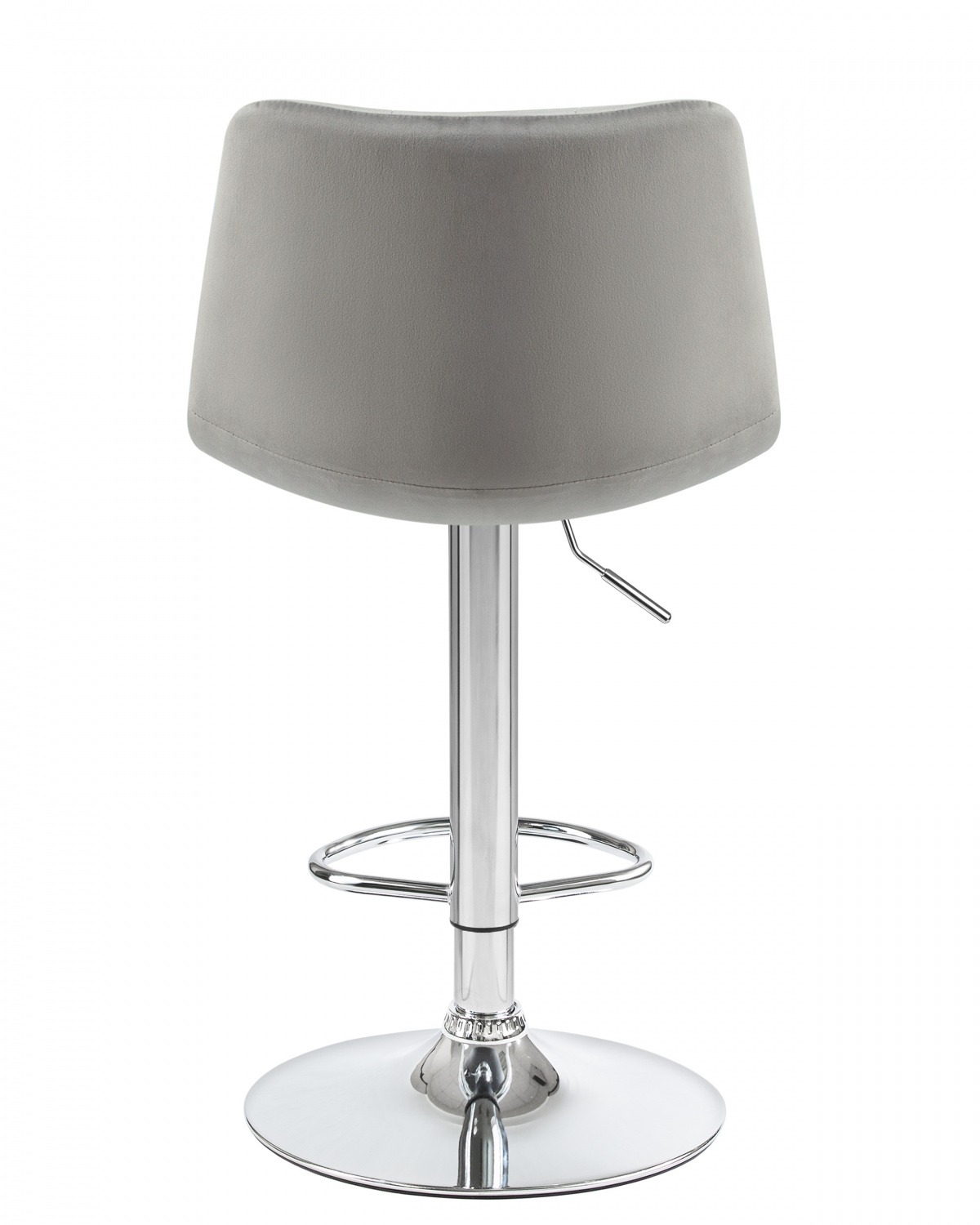 Стул барный DOBRIN TAILOR, серый велюр (MJ9-75)