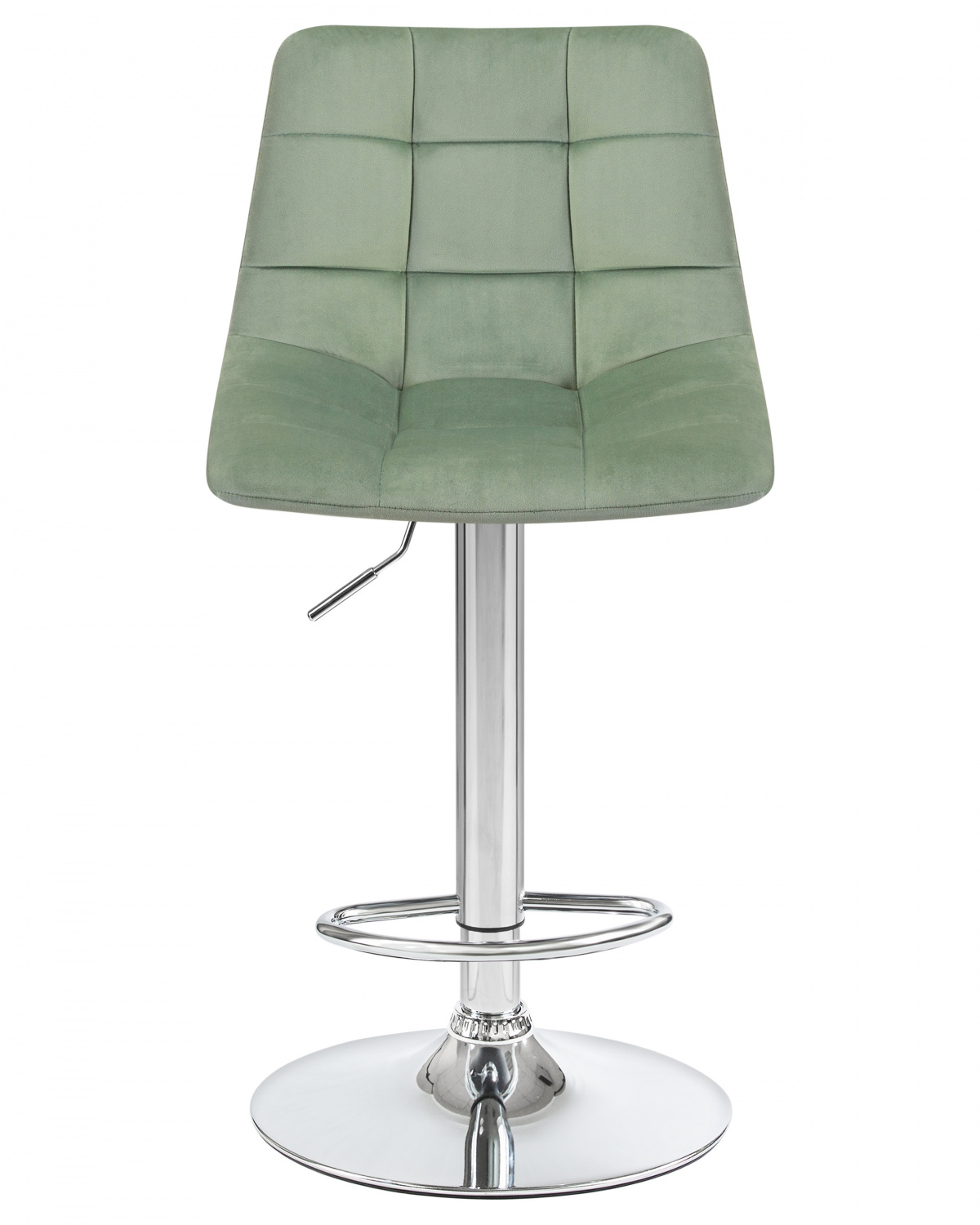 Стул барный DOBRIN TAILOR, пудрово-мятный велюр (MJ9-87)