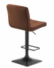 Стул барный DOBRIN DOMINIC, шоколадный велюр (MJ9-111)