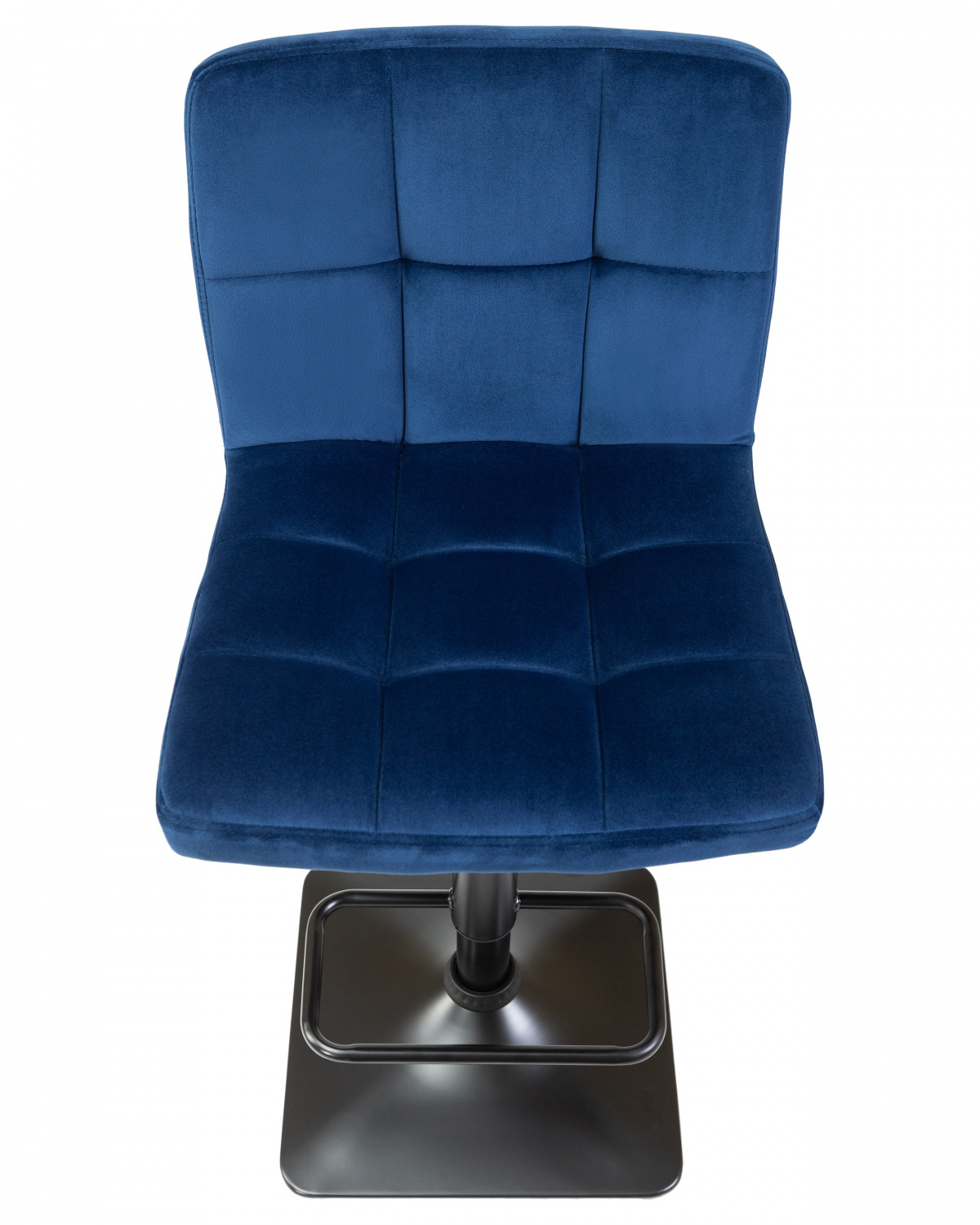 Стул барный DOBRIN DOMINIC, синий велюр (MJ9-117)