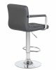 Стул барный DOBRIN KRUGER ARM, серый