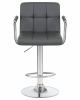 Стул барный DOBRIN KRUGER ARM, серый