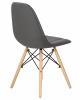 Стул обеденный DOBRIN BENNET, ножки светлый бук, серый