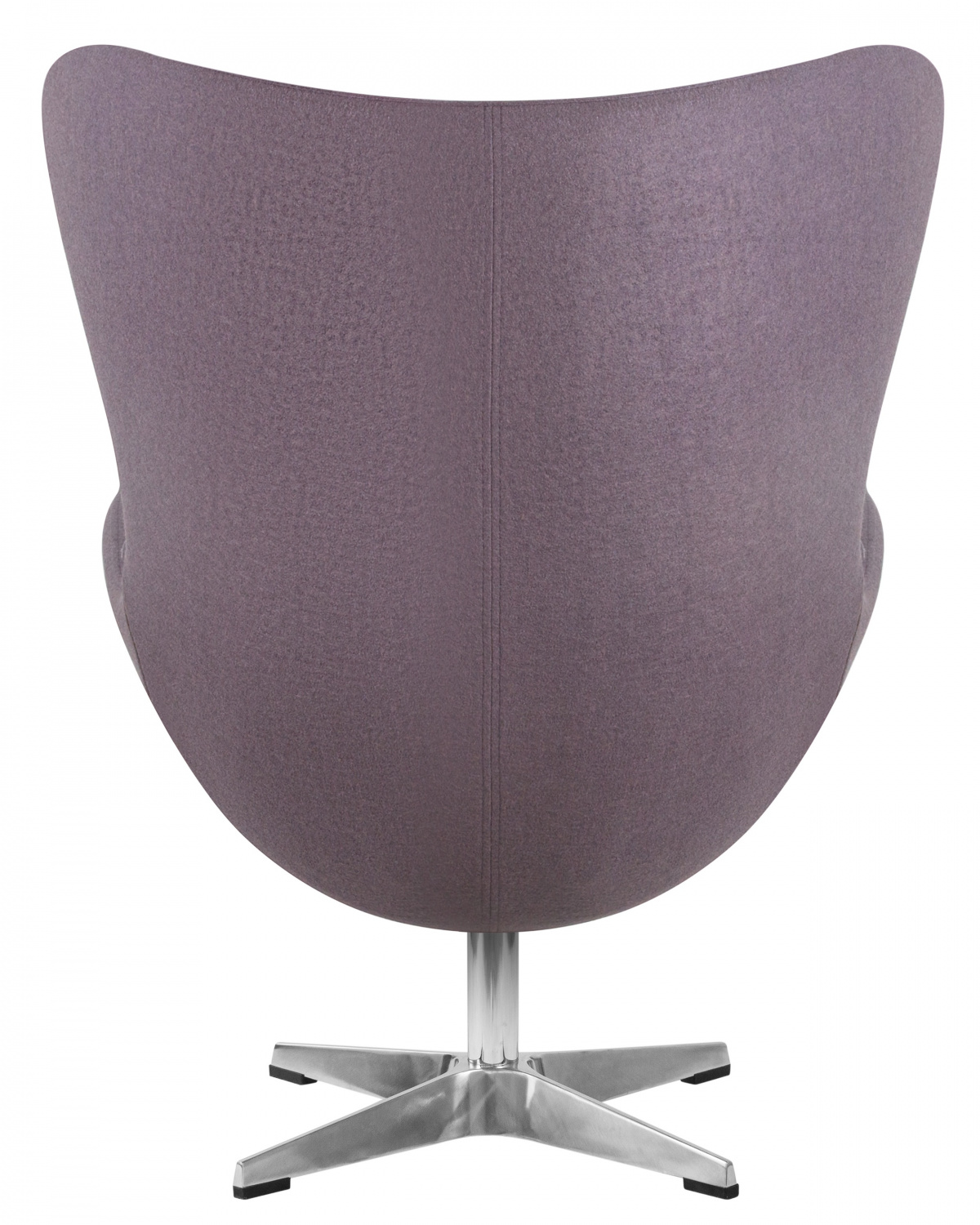 Кресло дизайнерское DOBRIN EGG, серая ткань AF7