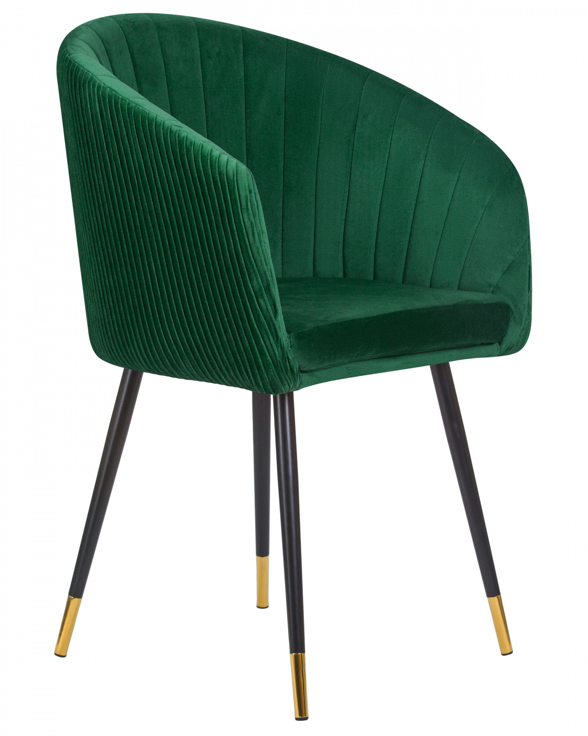 Стул обеденный DOBRIN MARY, зеленый велюр (1922-9)