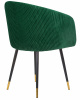 Стул обеденный DOBRIN MARY, зеленый велюр (1922-9)