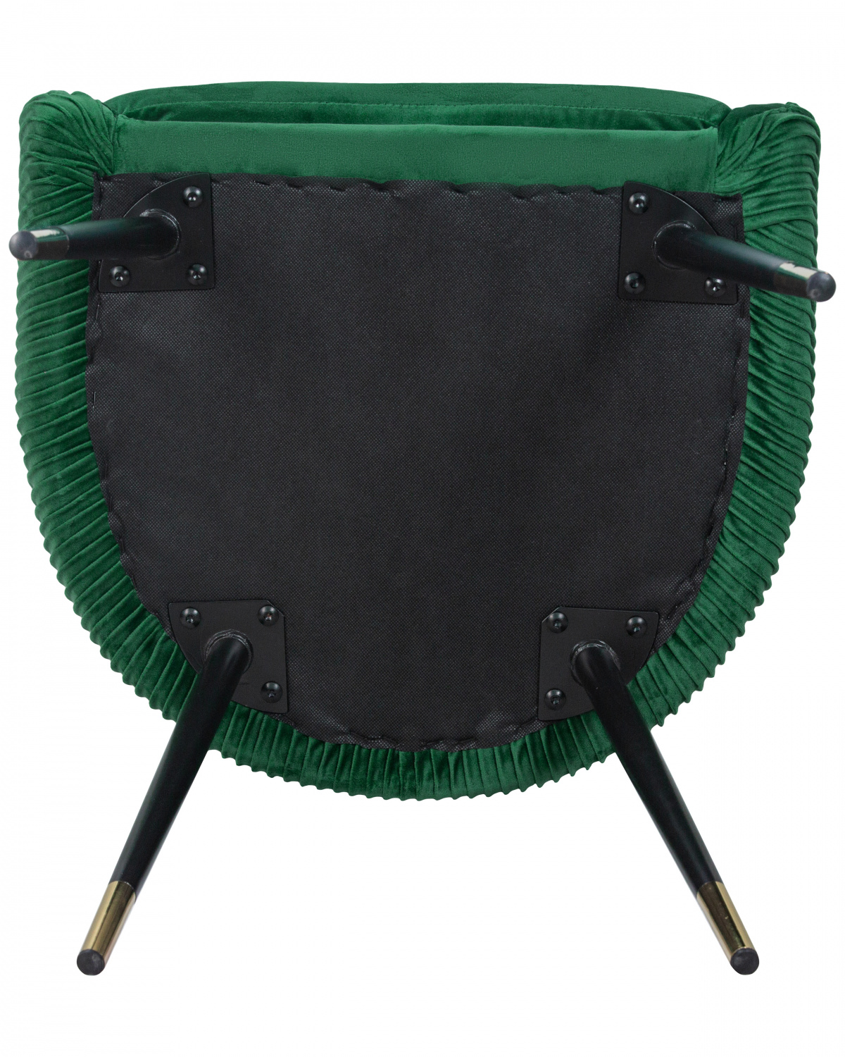 Стул обеденный DOBRIN MARY, зеленый велюр (1922-9)