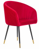 Стул обеденный DOBRIN MARY, малиновый велюр (1922-14)