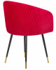 Стул обеденный DOBRIN MARY, малиновый велюр (1922-14)