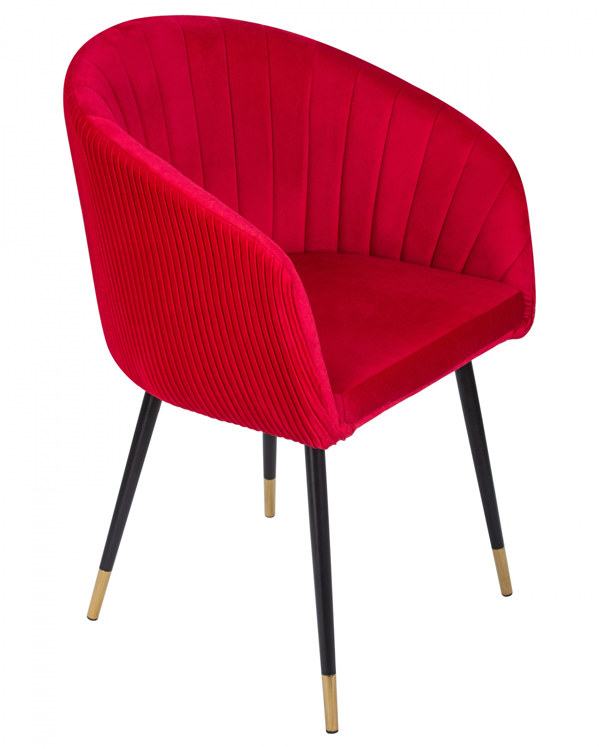 Стул обеденный DOBRIN MARY, малиновый велюр (1922-14)