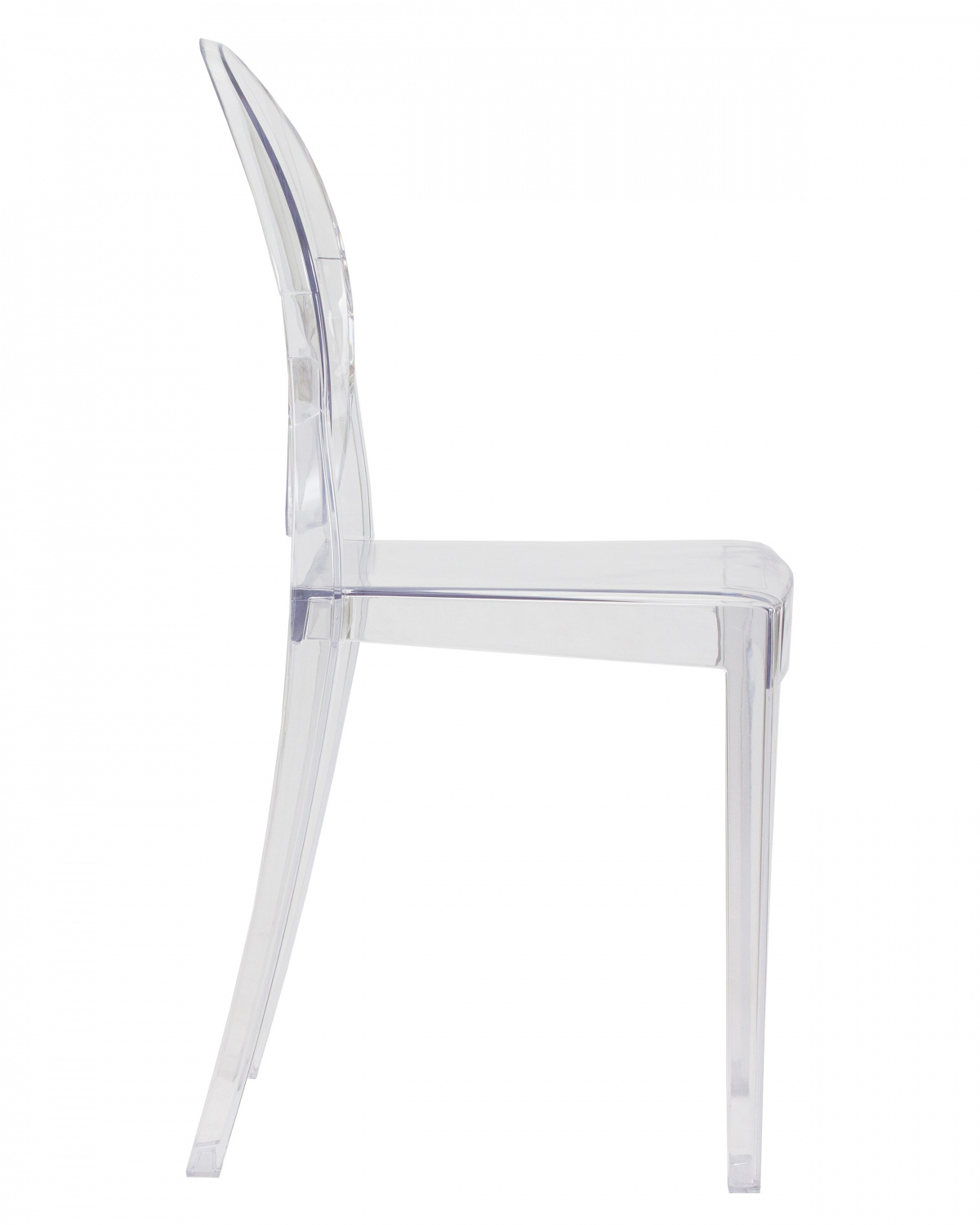 Стул обеденный DOBRIN VICTORIA GHOST, цвет прозрачный