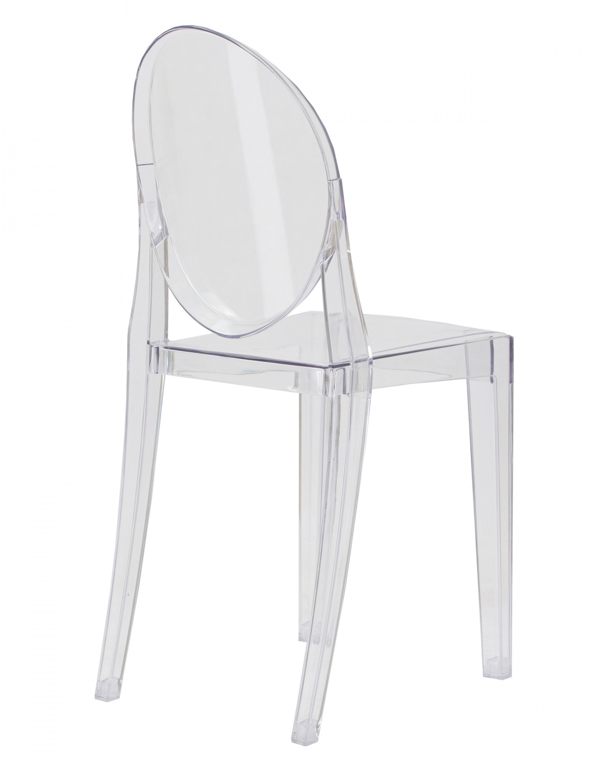 Стул обеденный DOBRIN VICTORIA GHOST, цвет прозрачный