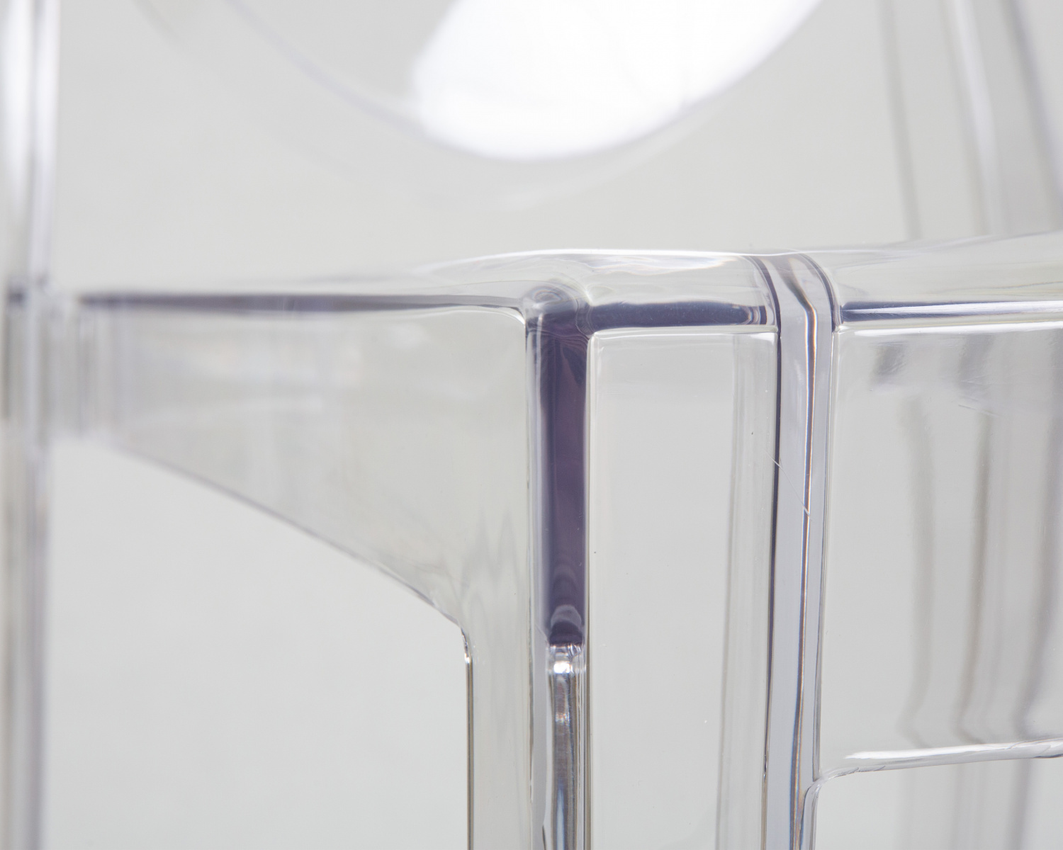 Стул обеденный DOBRIN VICTORIA GHOST, цвет прозрачный