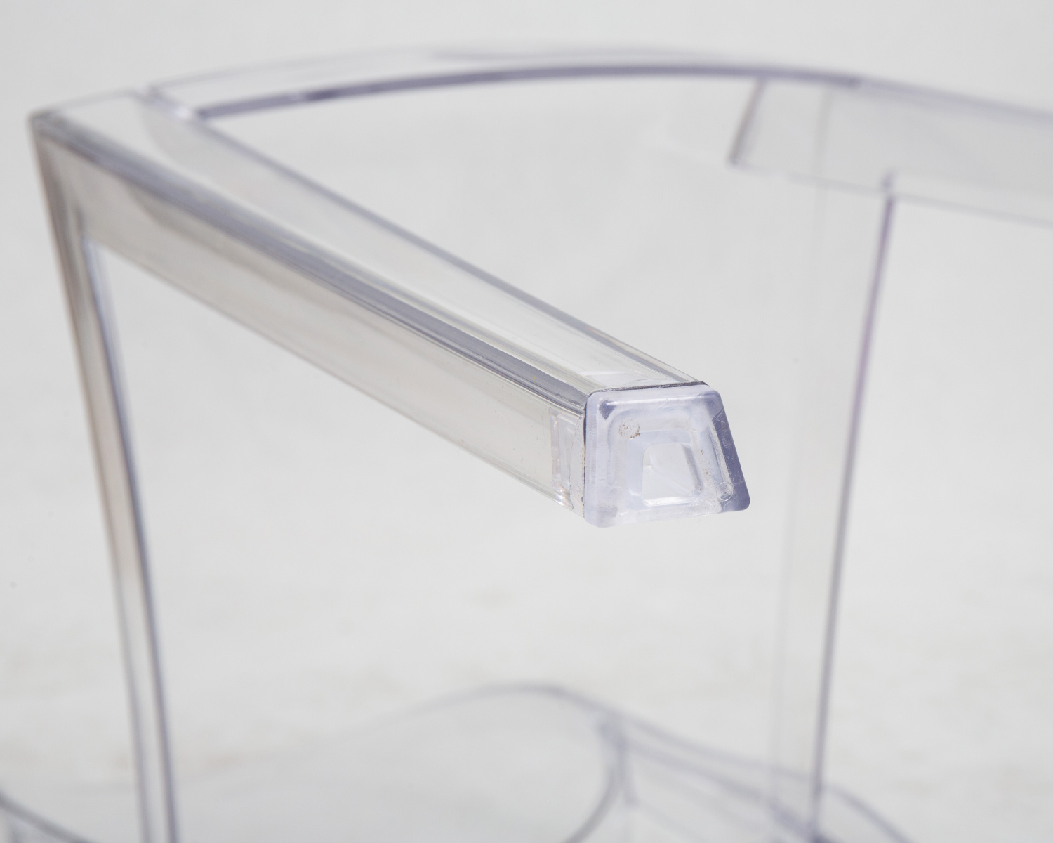 Стул обеденный DOBRIN VICTORIA GHOST, цвет прозрачный