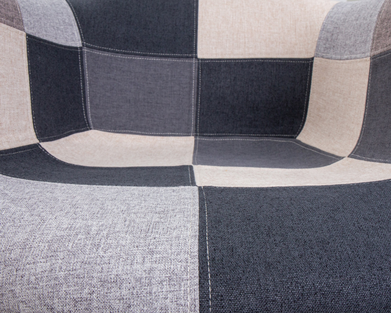 Стул обеденный DOBRIN DAW RACHEL, ножки светлый бук, сиденье 002 Puzzle