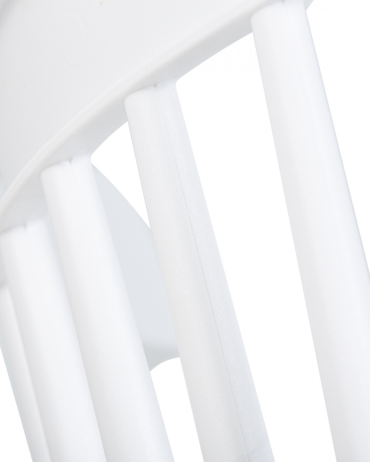 Стул обеденный DOBRIN THEO, ножки светлый бук, цвет белый (W-02)