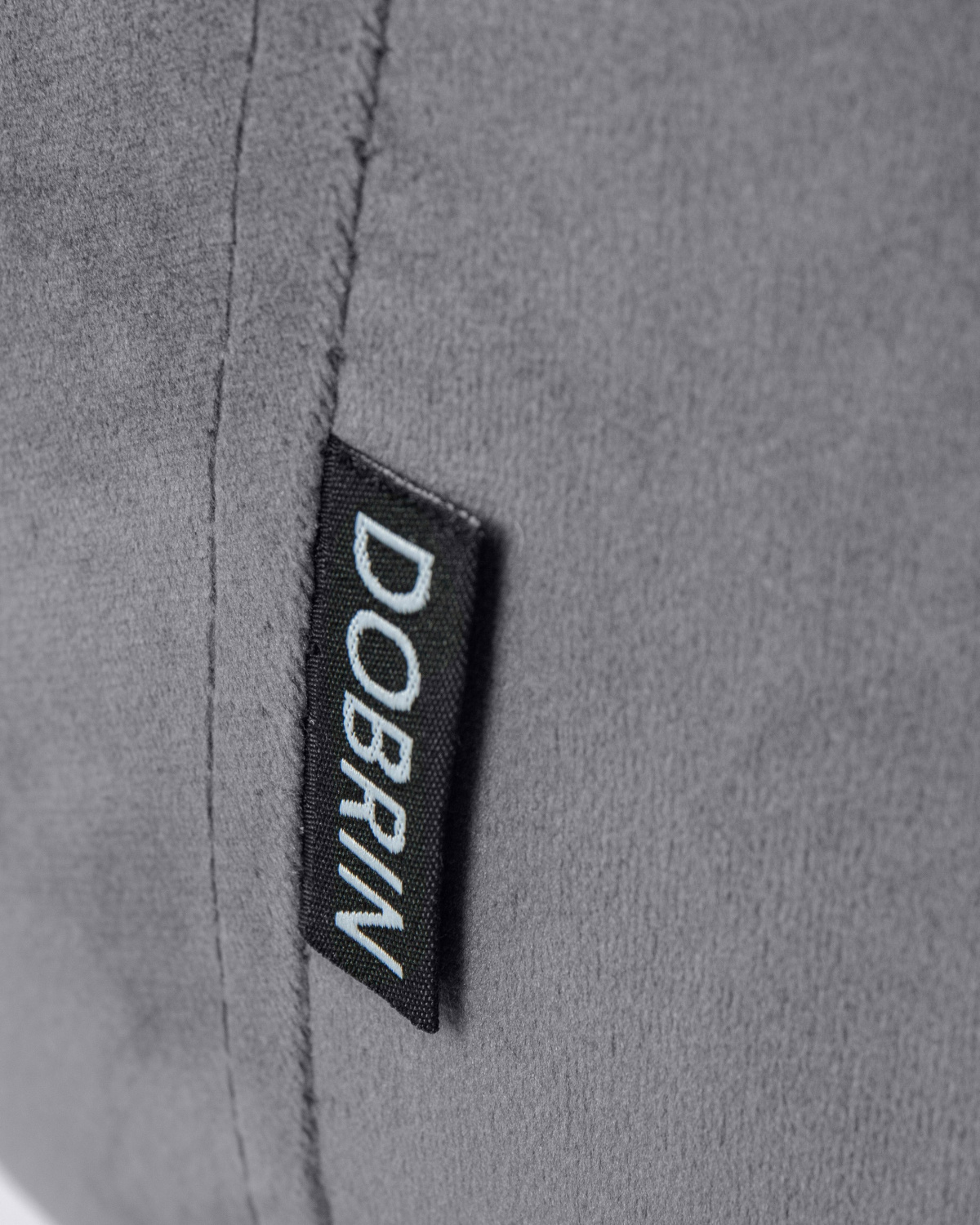 Стул обеденный DOBRIN RICHARD, черные матовые ножки, темно-серый велюр (V108-91)