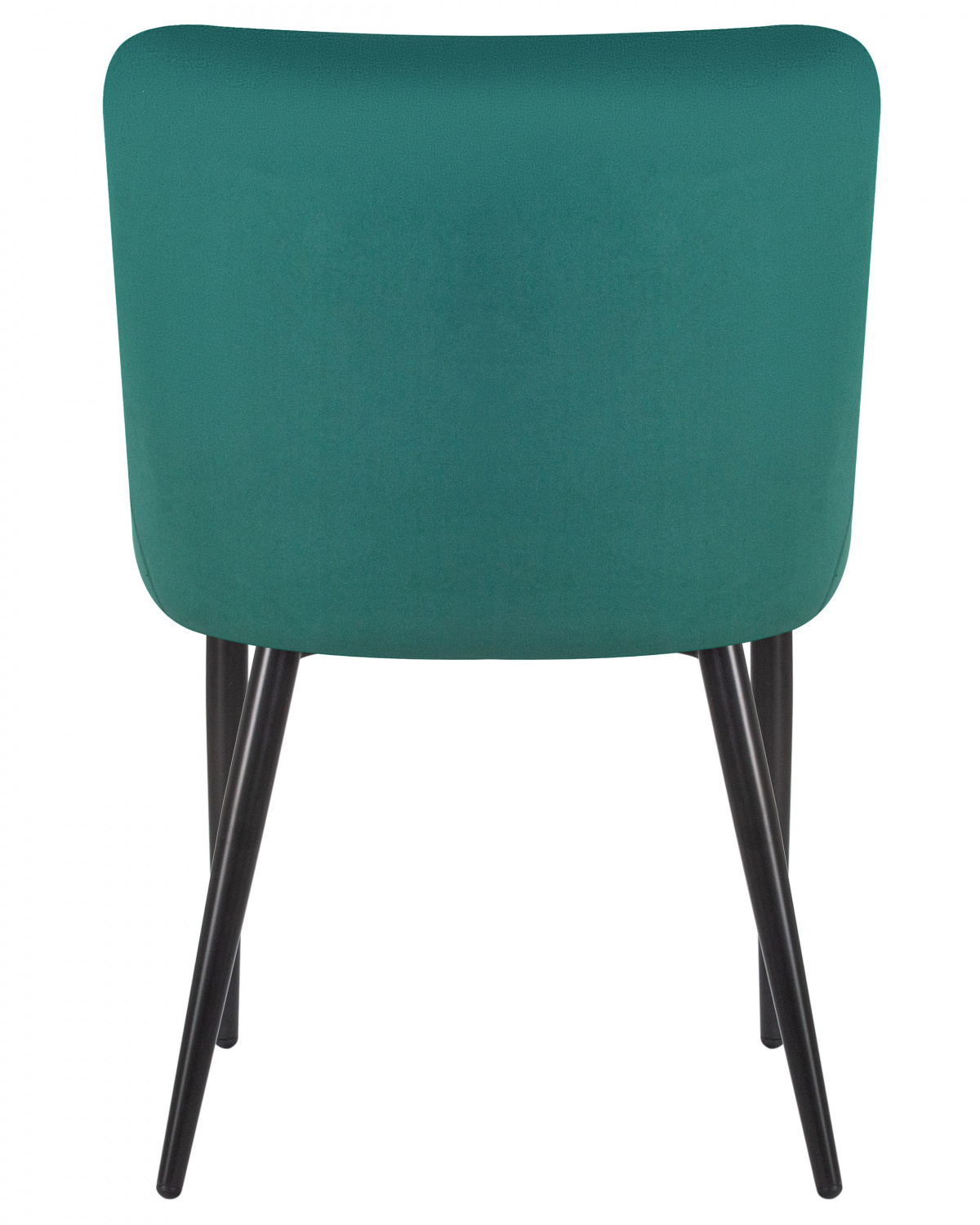 Стул обеденный DOBRIN RICHARD, черные матовые ножки, зелёный велюр (V108-64)