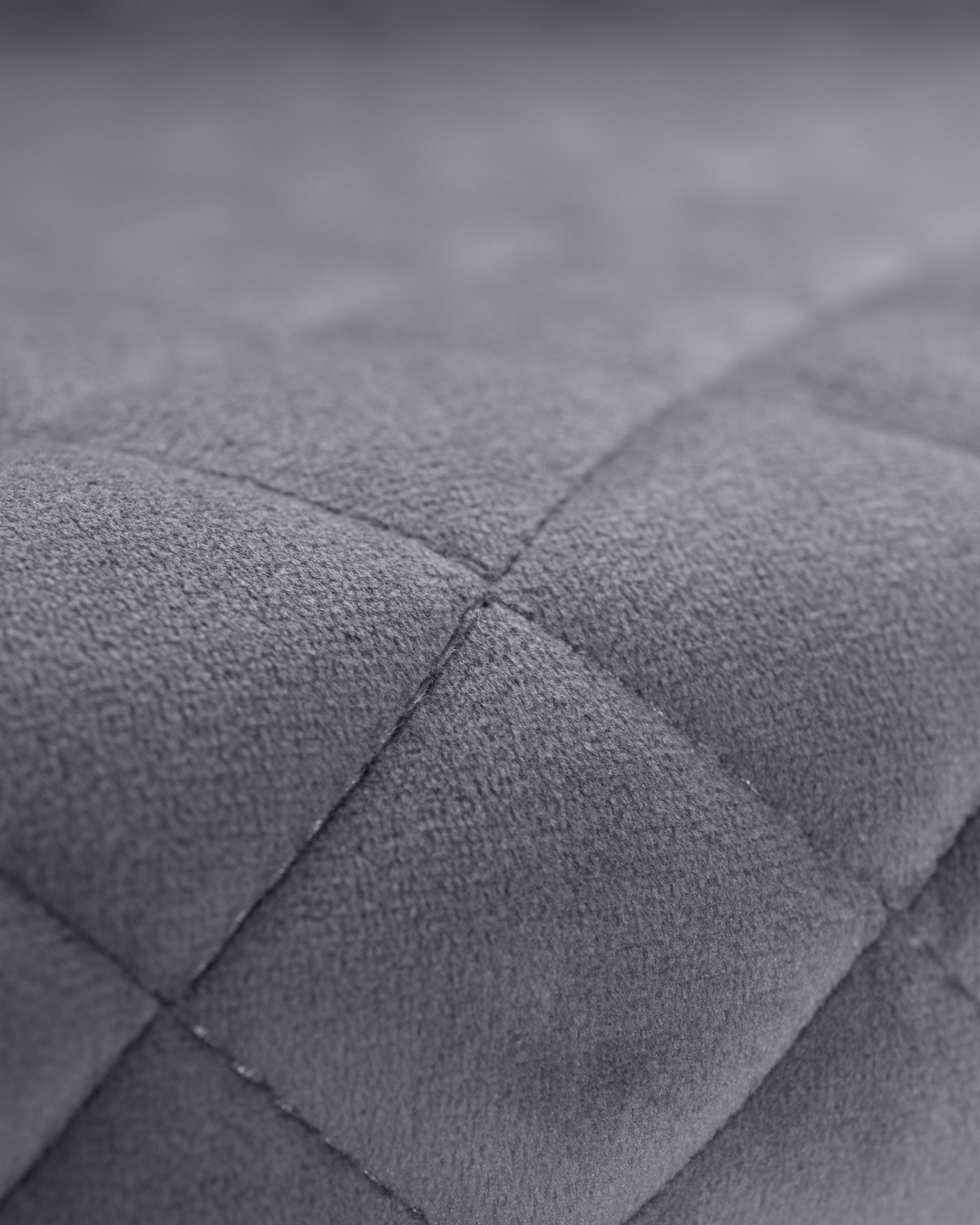 Стул барный DOBRIN CHRISTIAN'75, черные ножки, темно-серый велюр (V108-91)