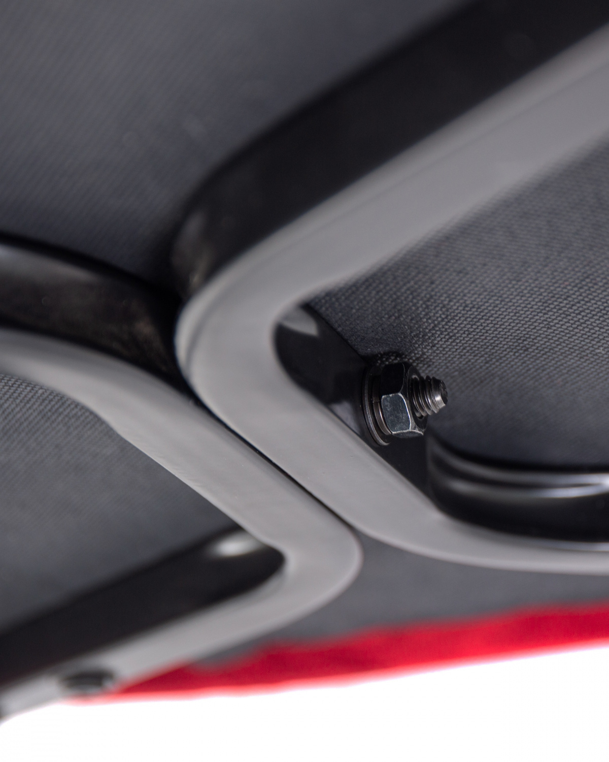 Стул полубарный DOBRIN CHRISTIAN'65, черные ножки, бордовый велюр (V108-85)