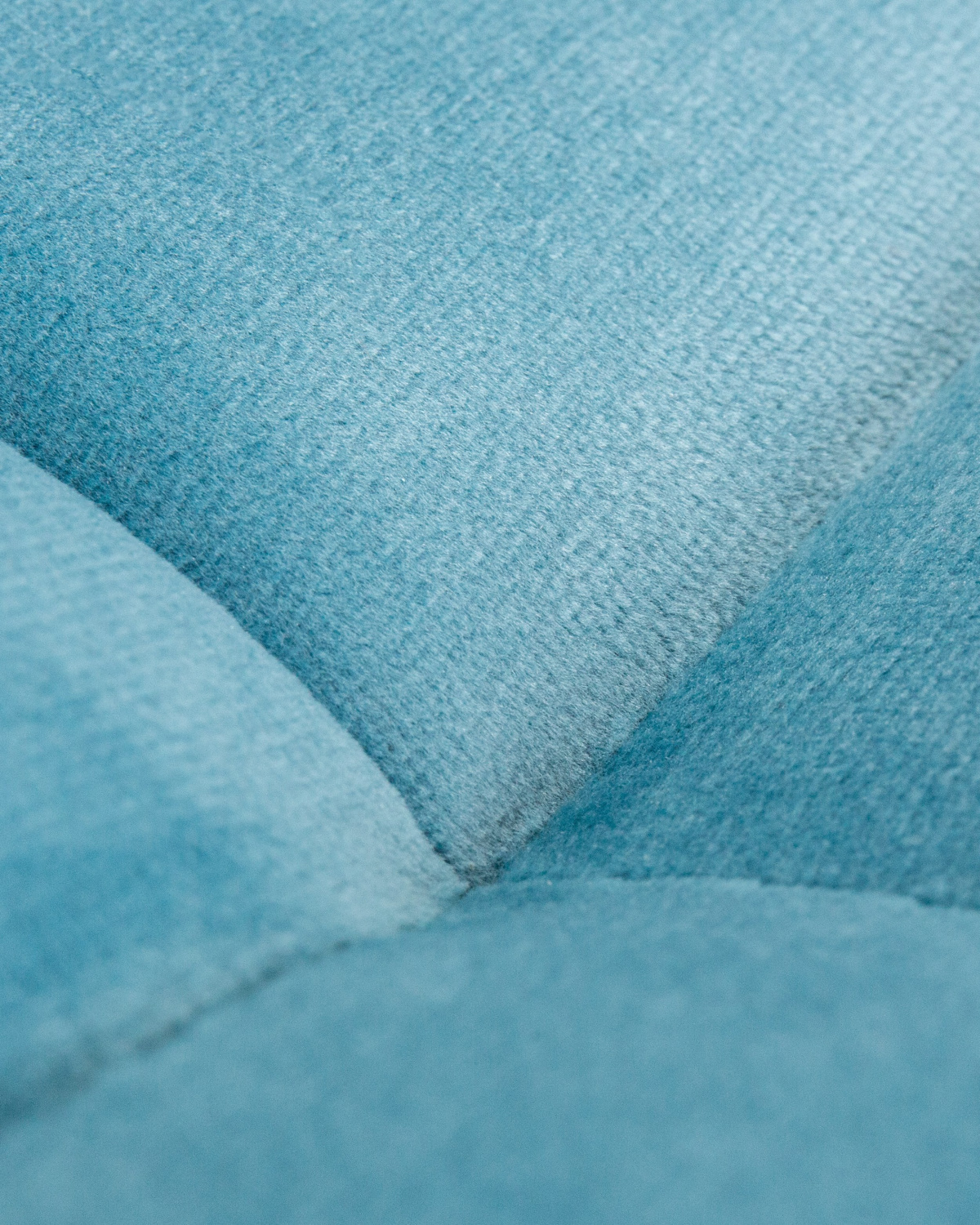 Стул обеденный DOBRIN ALEX SQUARE, белые ножки, морской волны велюр (V108-57)