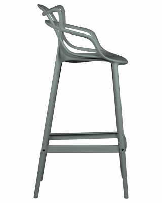 Стул барный DOBRIN MASTERS BAR, тёмно-серый (GR-04)