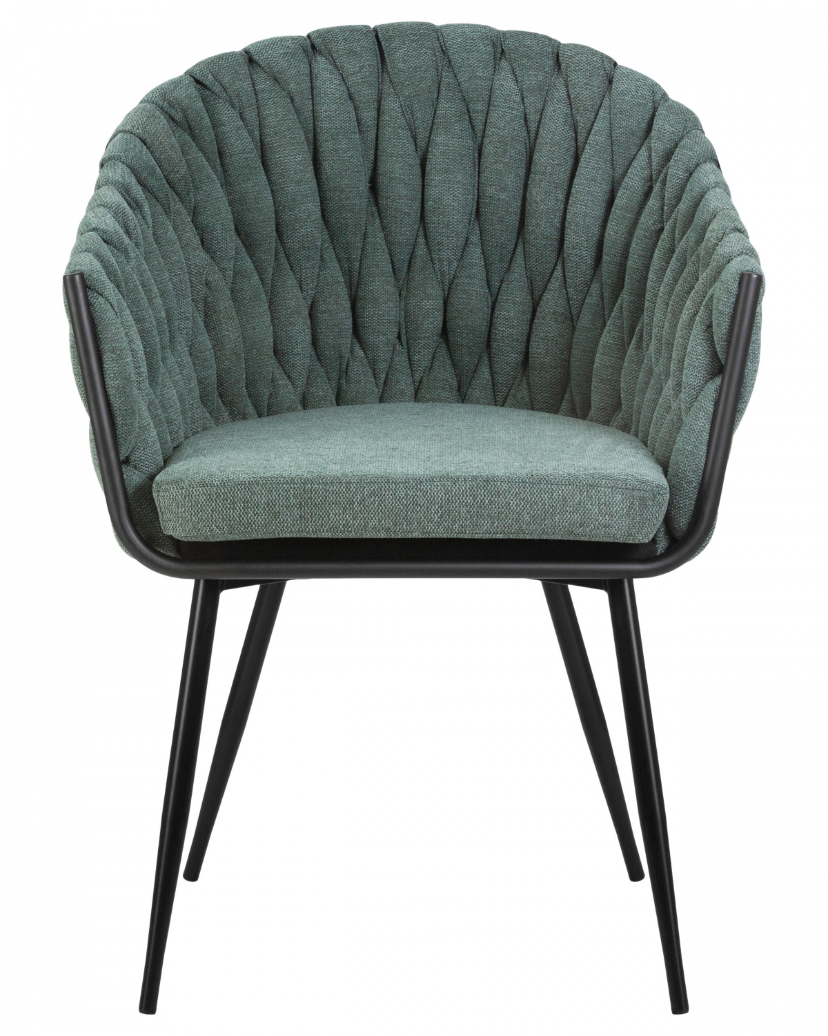 Стул обеденный DOBRIN MATILDA, зеленая ткань (LAR 275-23)