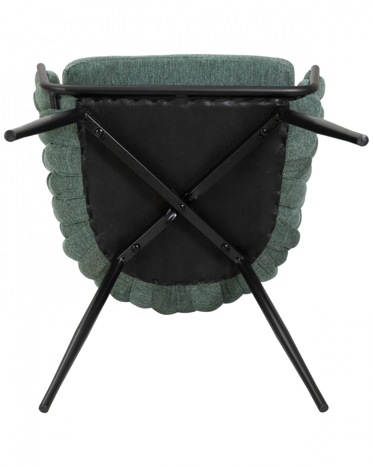 Стул обеденный DOBRIN MATILDA, зеленая ткань (LAR 275-23)