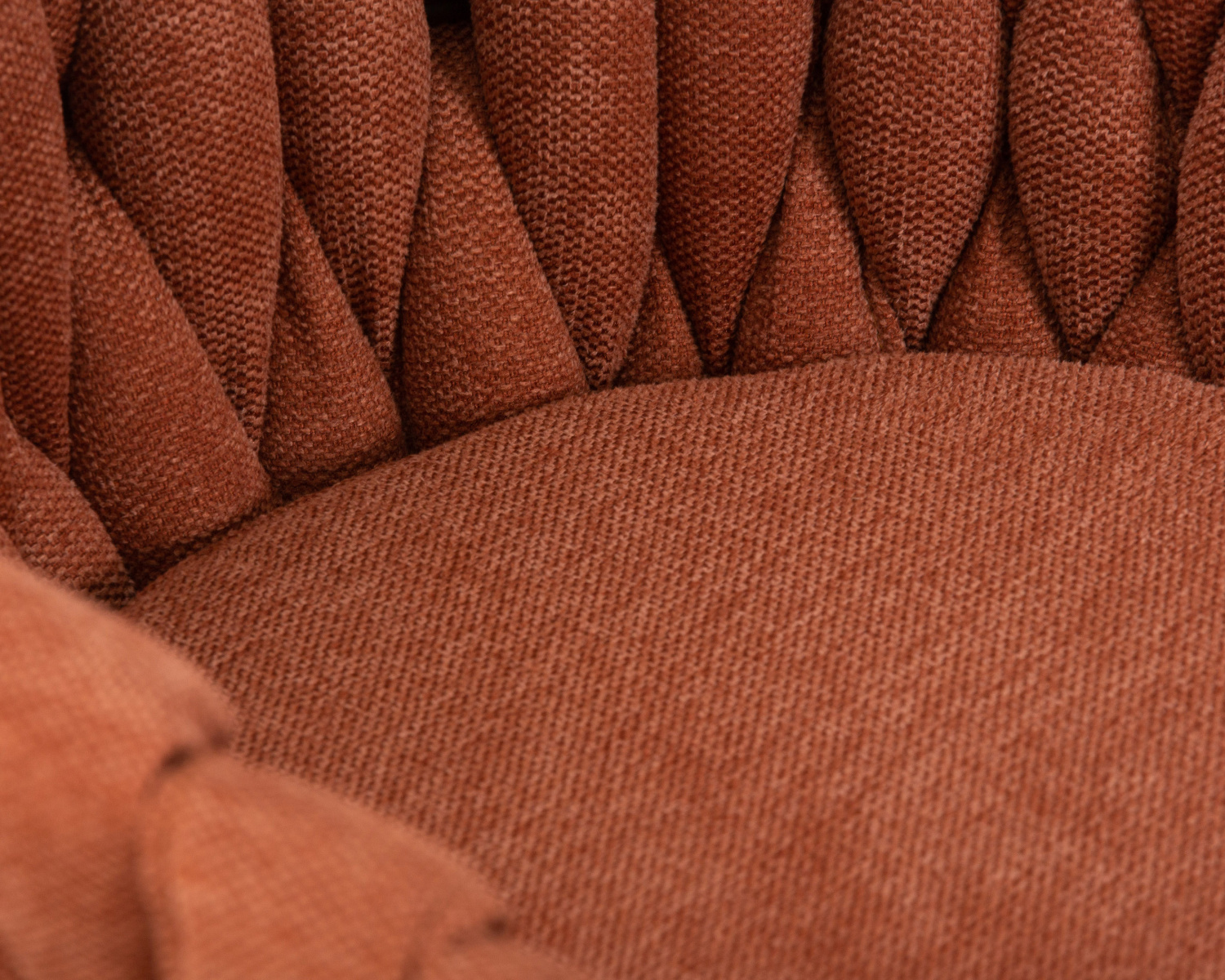 Стул обеденный DOBRIN MATILDA, оранжевая ткань (LAR 275-27)