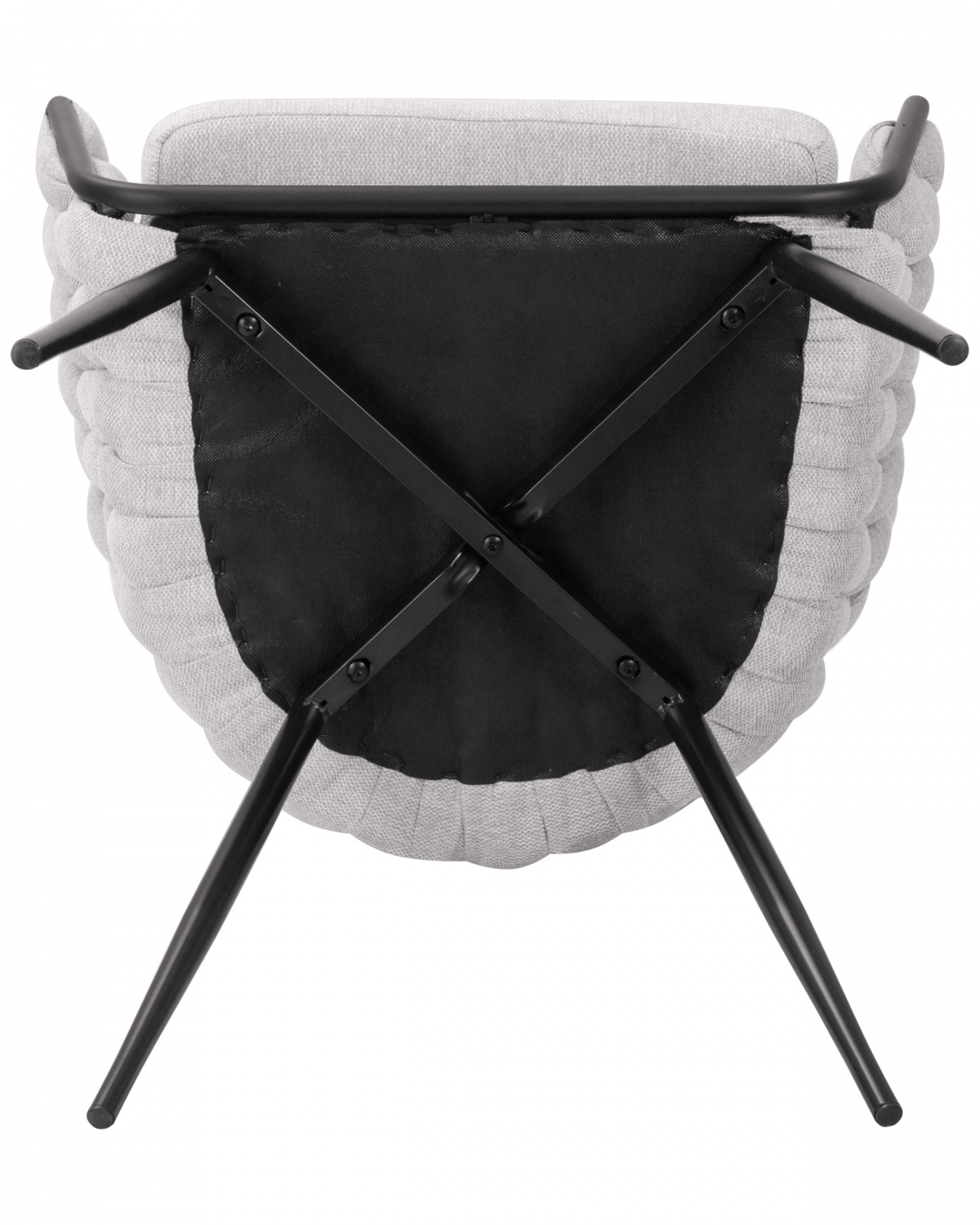 Стул обеденный DOBRIN MATILDA, серая ткань (LAR 275-17)