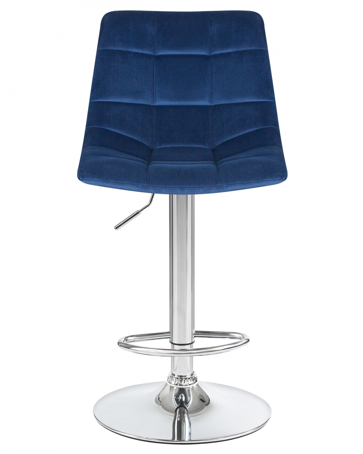 Стул барный DOBRIN TAILOR, синий велюр (MJ9-117)