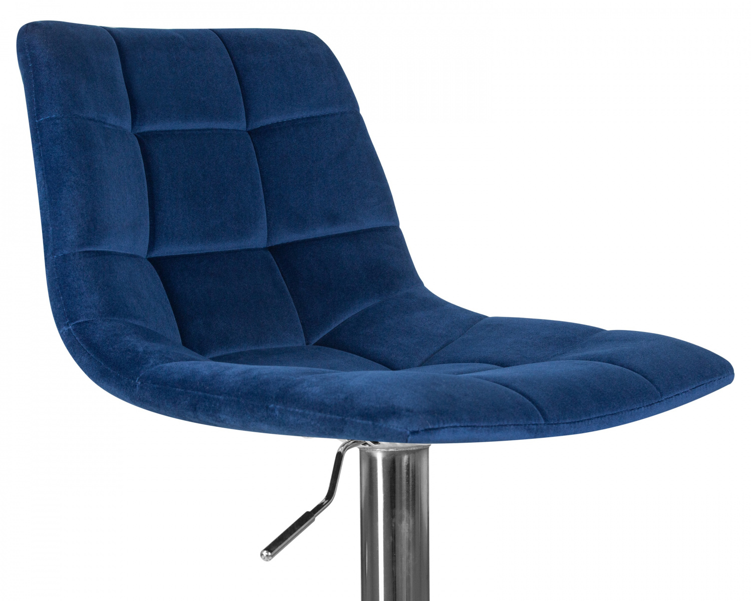 Стул барный DOBRIN TAILOR, синий велюр (MJ9-117)