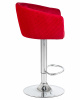 Стул барный DOBRIN DARCY, малиновый велюр (1922-14)
